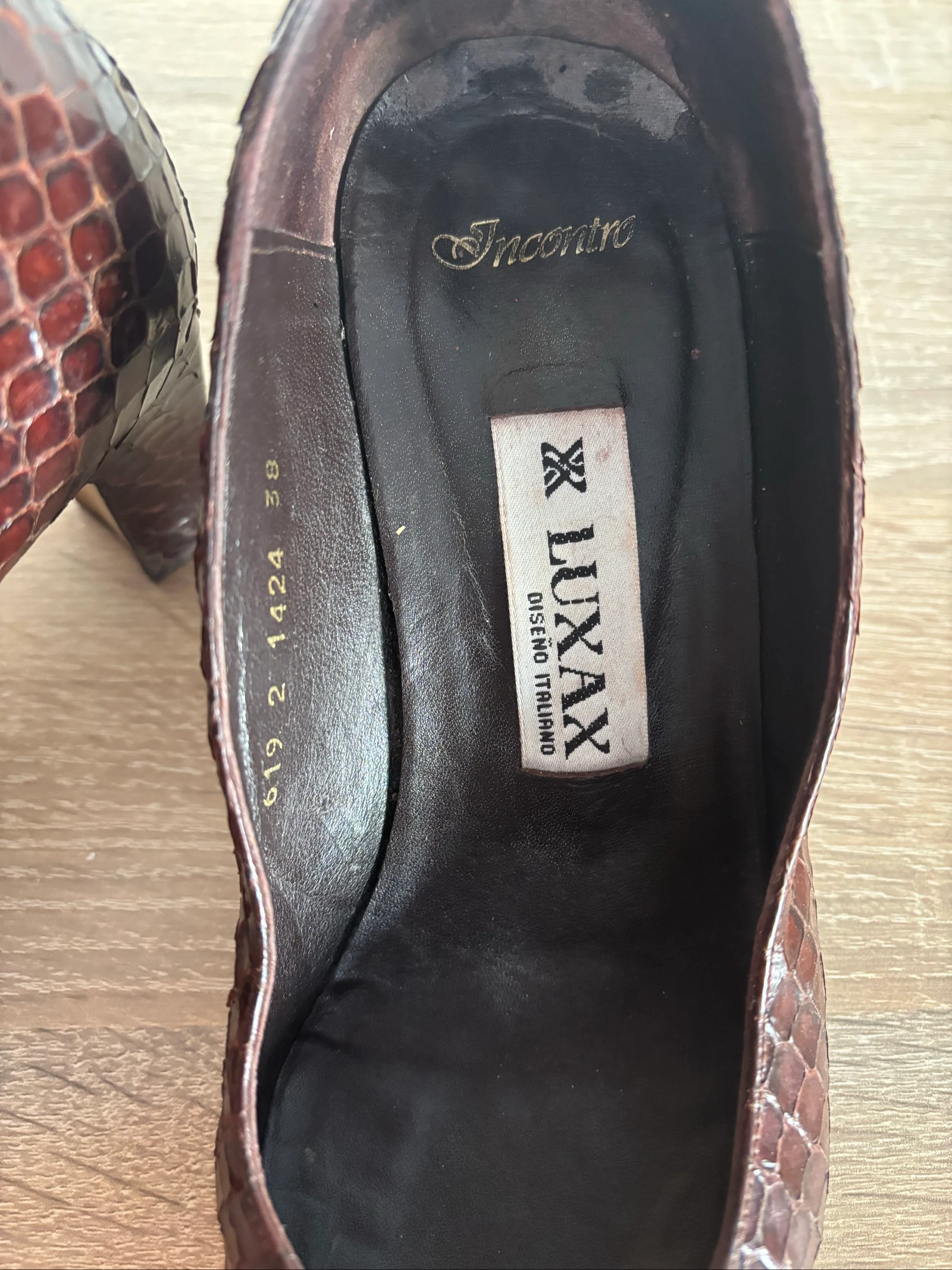 Leather Heels – photo 3